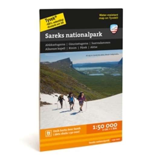 Calazo Sareks Nationalpark 1:50.000